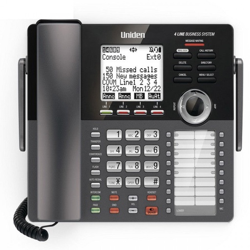 [83026] Uniden AT4801 4-Line Small Business Phone System