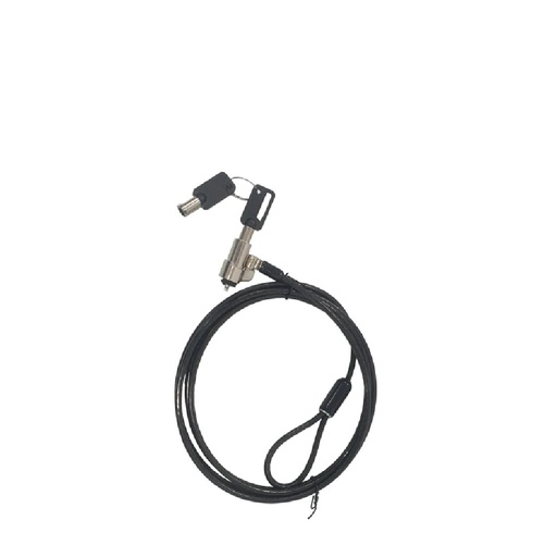 [83164] Keyed Cable Lock for Laptops 2M (Black Color)