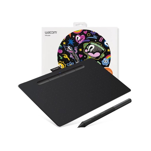 Wacom USB & Bluetooth Digital Graphics 10.4” x 7.8” Tablet With Battery Free Pen 4096 Pressure Sensitivity