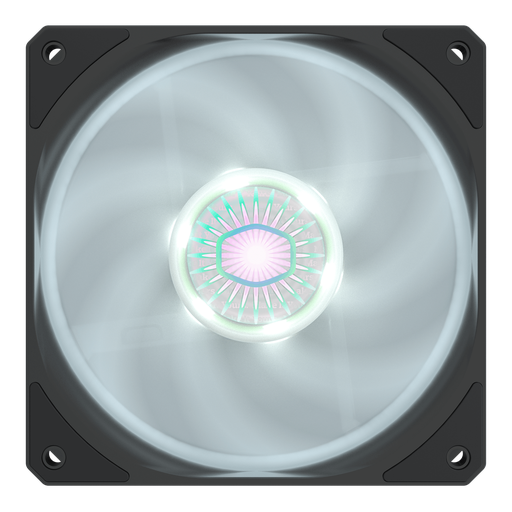 COOLER MASTER MFX-B2DN-18NPW-R1 SICKLE FLOW 120 WHITE CHASSIS FAN