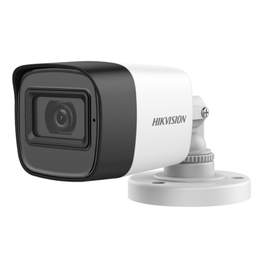 [83393] Hikvision 5 MP Audio Fixed Mini Bullet Camera  (Switchable TVI/AHD/CVI/CVBS)