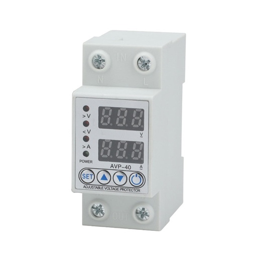 [83481] AVR-XX Dual Display Adjustable Voltage and Over-current Protection Relay 63A