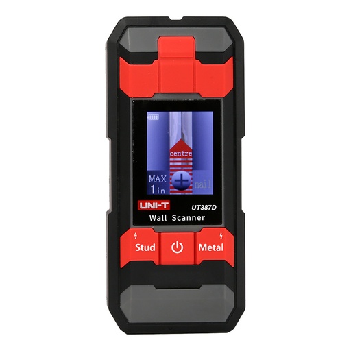 [83623] UNI-T Wall Scanner For Electric Wire, Metal Objects & Wooden Beams - UT387D