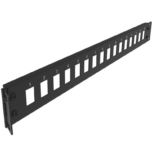 [83675] 16 Port Patch panel (Suitable for RJ45Keystone Jack)