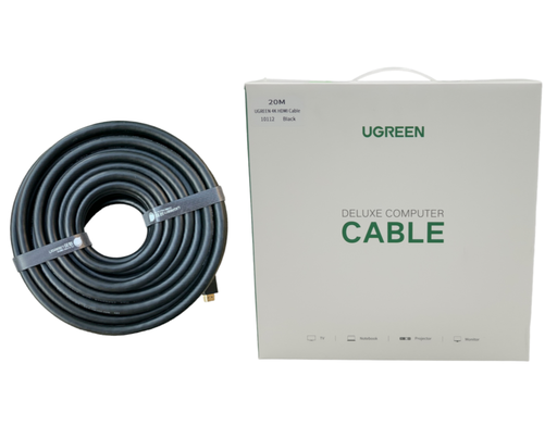 [83683] UGREEN HDMI Cable 30m 1.4V Full Copper 19+1   (Black)