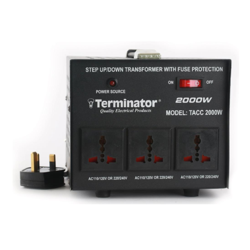[83733] Terminator Ac/Ac Voltage Converter 2000W