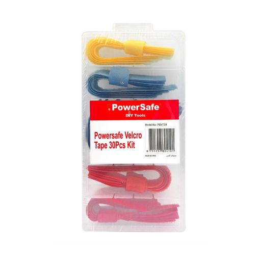[83771] PowerSafe Velcro Tape 30 Pcs Kit