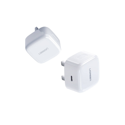 [83828] UGREEN 30W PD Fast Charger UK (White)