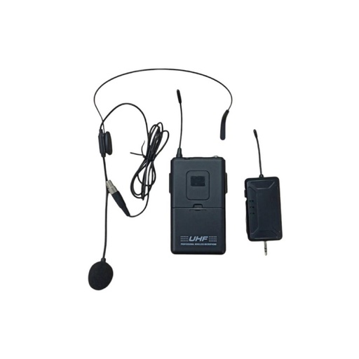 [83933] LWM-3122 Portable Wireless Tie Clip Microphone , 50m Distance, 80-12500hHz Frequency Range, AC 220V, 6.5mm Mono