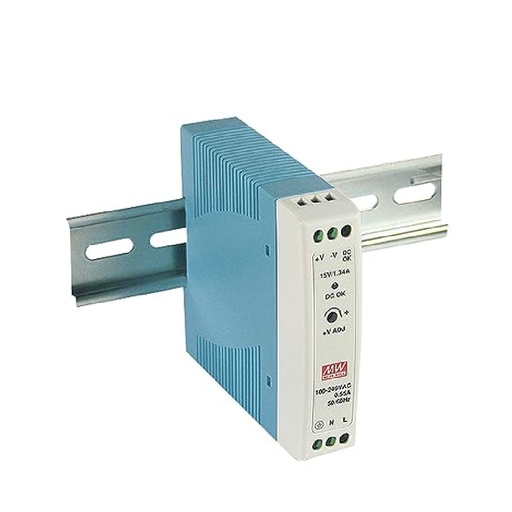 [84057] AC100-240V Input Mini Din Rail Switch Power 
Supply Voltage Transformer MDR-20W DC 5V Output 
Output Voltage: 5V & Power: MDR-20