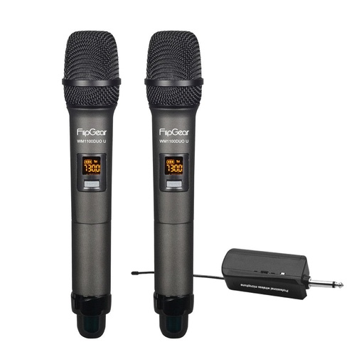 [84140] Vinnfier WM1100 DUO U Professional Wireless Microphones
