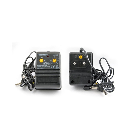 [84296] AC/DC Power Adaptor Deluxe Universal 6 Way 500mA 9W Input 110/240VAC 50Hz With Output DC 1.5-12V