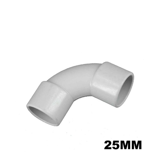 [84344] Hard PVC Conduit Elbow - 25mm