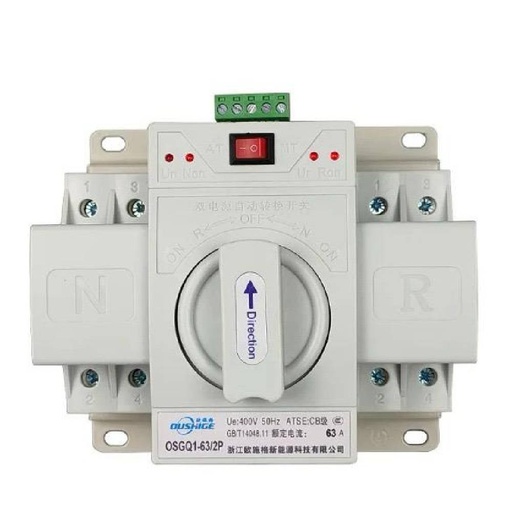 [84347] Single Phase 2-Pole Automatic Transfer 60A Switch