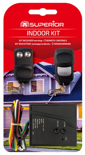 [84406] Indoor Kit 433MHz, automation of gates, barriers, lighting and irrigation