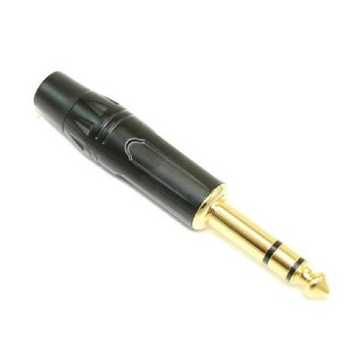 [84462] S.WIELER 6.35 Stereo Male Connector TRS