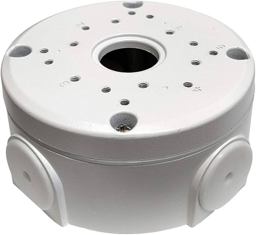 [84486] 85x85x50mm IP65 Waterproof Electrical Junction Square Box. 9 Holes - 25mm