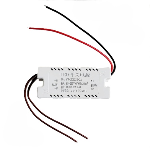 [84504] LED DRIVER 100-240VAC, 50/60Hz Operating output voltage(CV) :12V/24V(60W Max)Operating output current(CC) : load range 1500mA