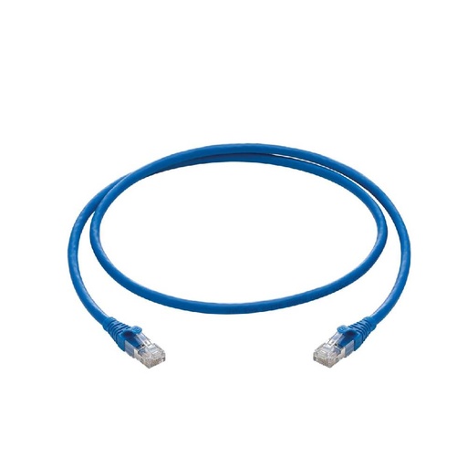 [84534] Premium Line Cat6 Patch Cord - Blue 1m