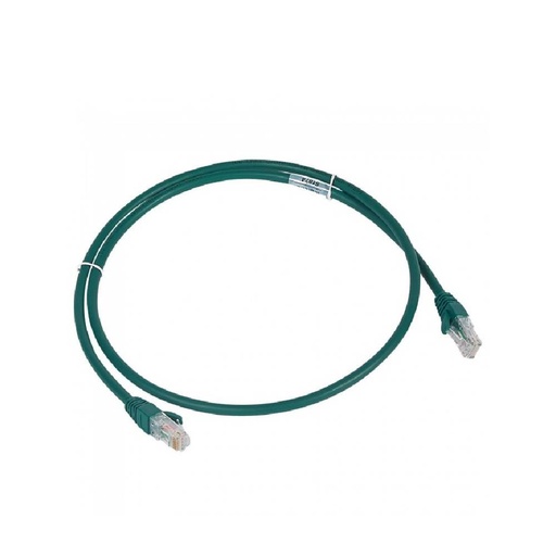 [84536] Premium Line Cat6 Patch Cord - Green 1m