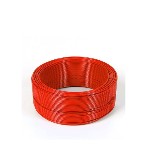 [84602] Wiring Cable - 1C x 2.5sqmm (7/0.67mm) Cu/PVC (Red) - 100m Coil