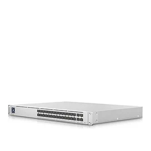 [84610] Ubiquiti UniFi Switch Pro Aggregation fully managed, Layer 3 switch with (4) 25G SFP28 ports and (28) 10G SFP+ ports