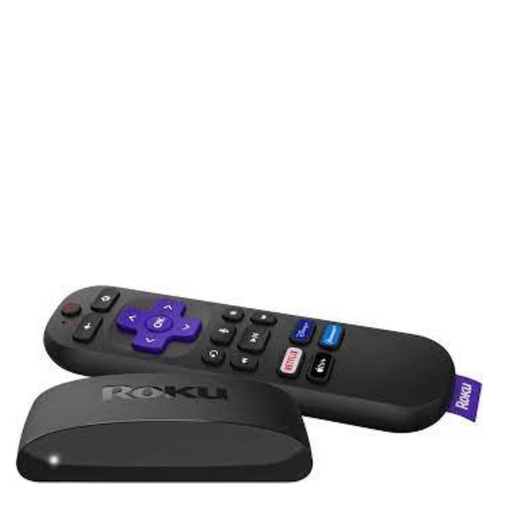 [84660] Roku Express 4K+ I Roku Streaming Device 4K/ HDR, Roku Voice Remote, Free & Live TV