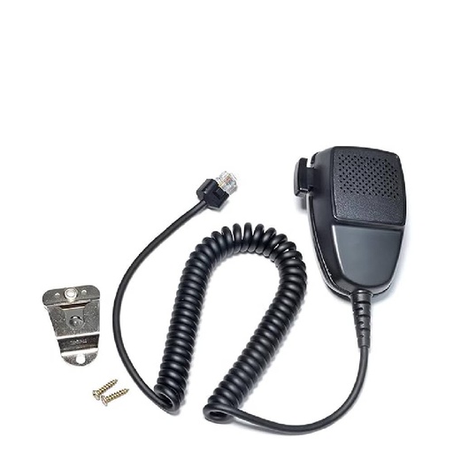 [84748] Compact RJ45 8-Pin Speaker Mic Microphone Handheld Speaker with Kevlar Reinforced Cable for UHF Radios