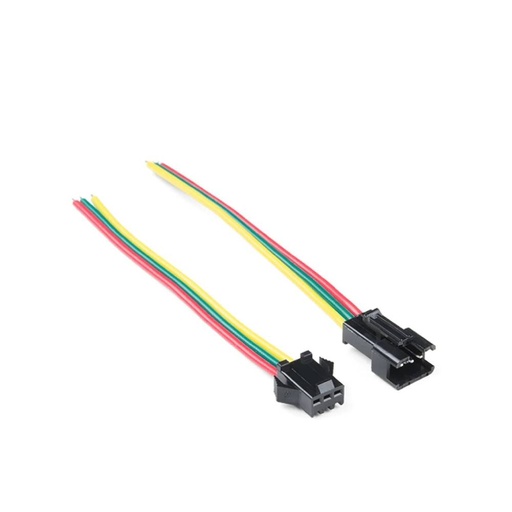 [84756] LED Strip Pigtail 3-PIN Connector - Pair