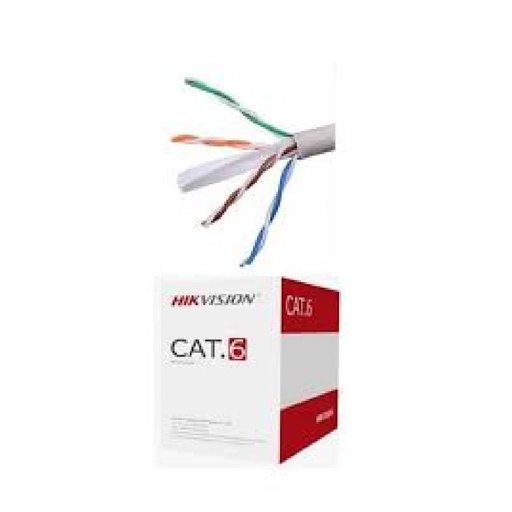 [84916] Hikvision 305m CAT6 UTP Network Cable (CCA,0.565 mm)