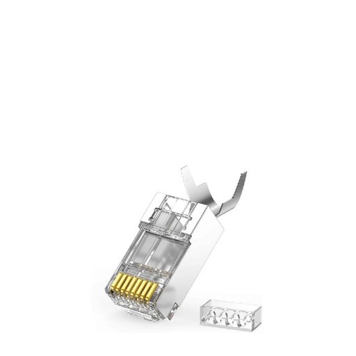 [84971] UGREEN Cat 7 Shielded Modular Plug Gold-plated 50U 10 pcs