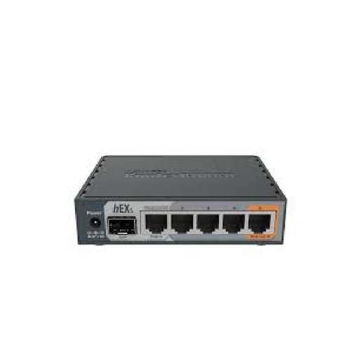 [85007] MIKROTIK RouterBOARD hEX S 5x Gigabit Ethernet, SFP