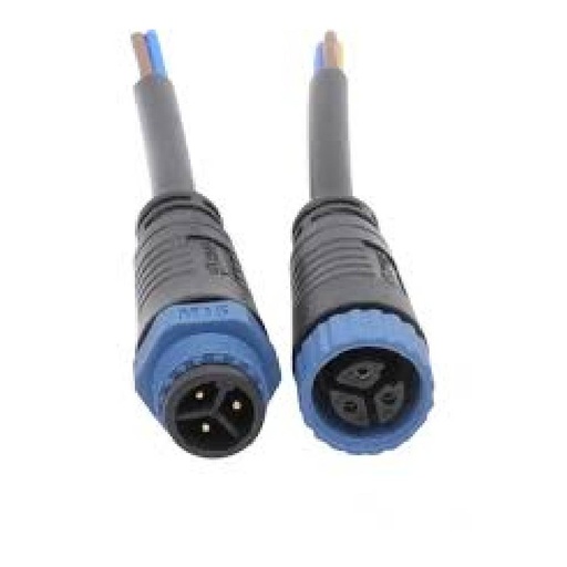[85069] IP67 Electrical Cable Waterproof 3 Pin M15 Connector - Male