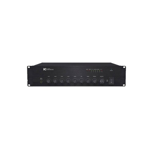 [85175] ITC 60W RMS Tabletop Mixer Amp, 3mic, 2aux,100V/70V and 4ohms