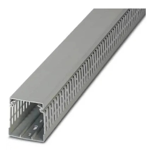 [85207] PZC Solid Wire Duct Cable Tray 10x25mm - 2M - White