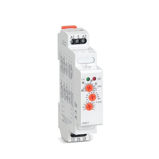 [85284] Adjustable Timer Relay 220V - Rail Type