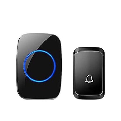 [85297] CACAZI DC Wireless Doorbell - 2 Button, 1 Receiver