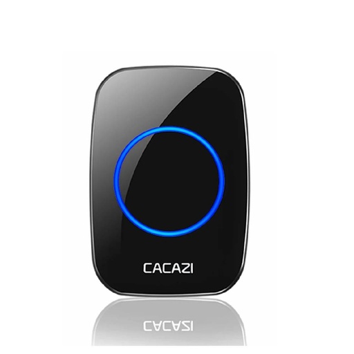 [85298] CACAZI AC Smart Wireless Doorbell With 1 Transmitter And 1 Receiver - UK Type