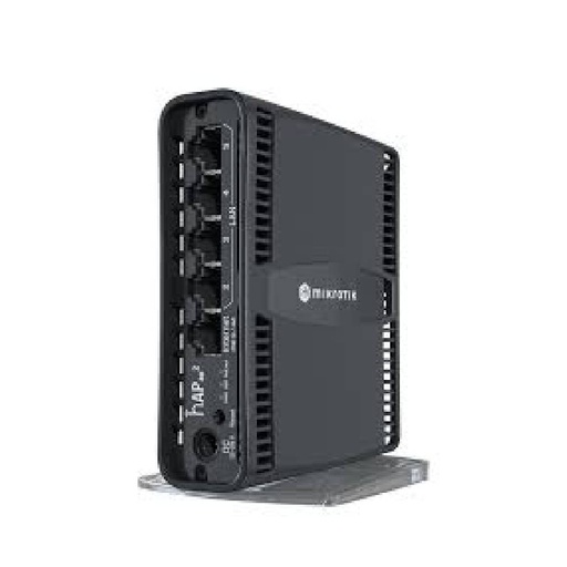 [85350] MIKROTIK Dual Band WiFi 6 Access Point and Gigabit Router  802.11AX Wave 2, PoE,  Dual Chain hAP ax²