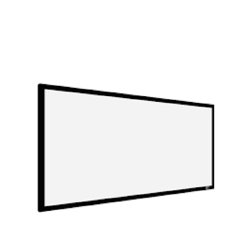 [85361] ECONOMY FIXED FRAME PROJECTION SCREEN-100”/16:9