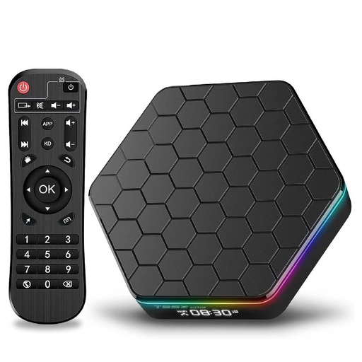 [85447] Smart Android 12.0 TV Box Allwinner Quad Core RAM:2GB+16GB