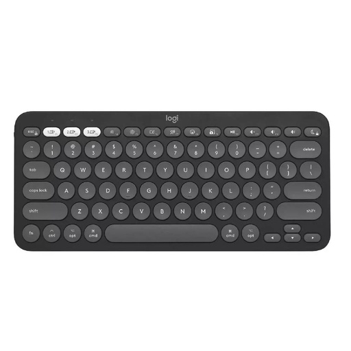 Logitech Wireless Pebble Keyboard With Bluetooth Compatibility