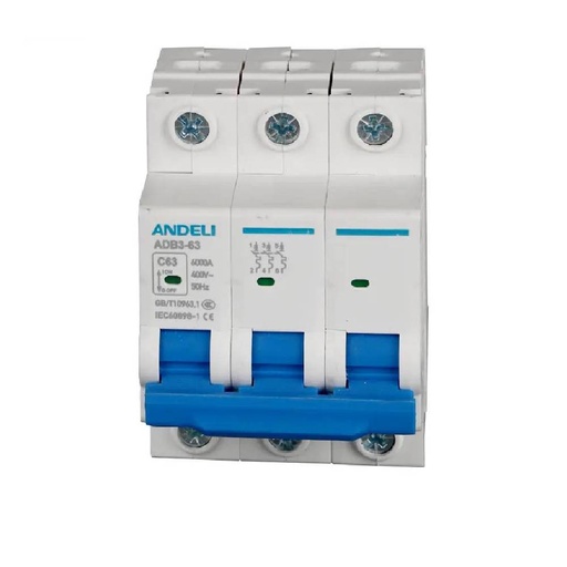 [85537] Miniature Circuit Breaker ADB3-63 3P 32A