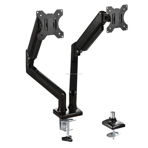[85578] Universal Tabletop Double Monitor Stand 17-32