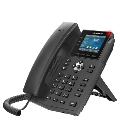 [85646] Hikvision 3 DSS 6 SIP Phone Dual Fast Ethernet with 2.8 inch display