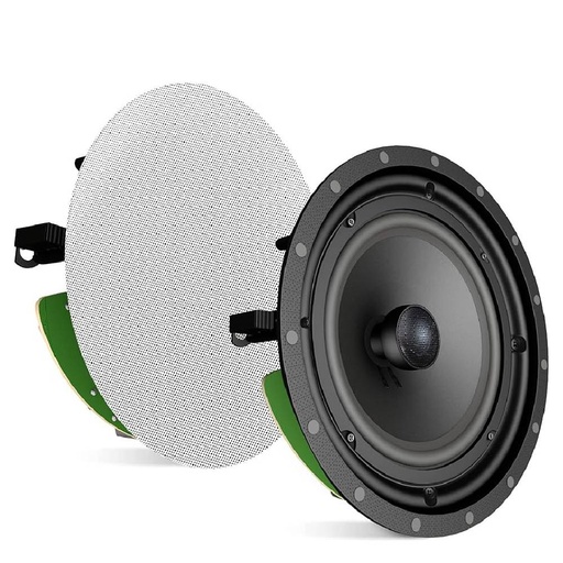 [85676] Ceiling Speaker Composed of a 6.5-inch subwoofer and a 1-inch rotatable dome tweeter