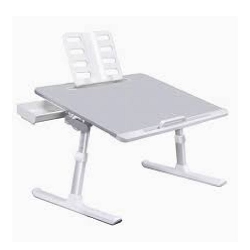 [85679] Multifunctional Adjustable Laptop Tray HDF Desk With Drawstring Bag - 39.9cm x 59.9cm x 33cm (LxWxH)