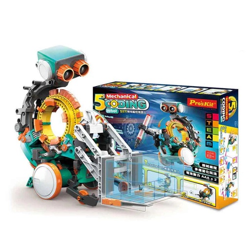 Proskit 5-in-1 Mechanical Coding Robot Educational Science Kit