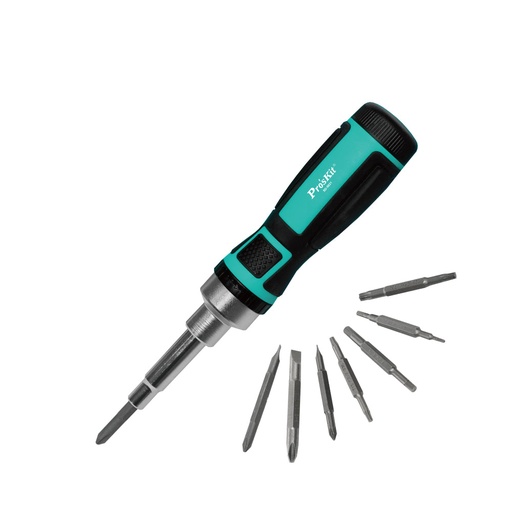 [85729] Proskit 16 in 1 Ratchet Screwdriver Set