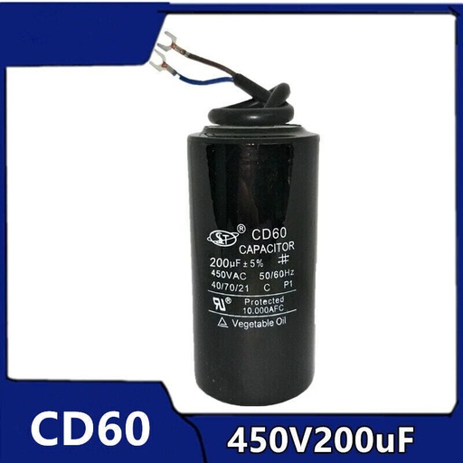 [85748] AC Capacitor 450V 200uf